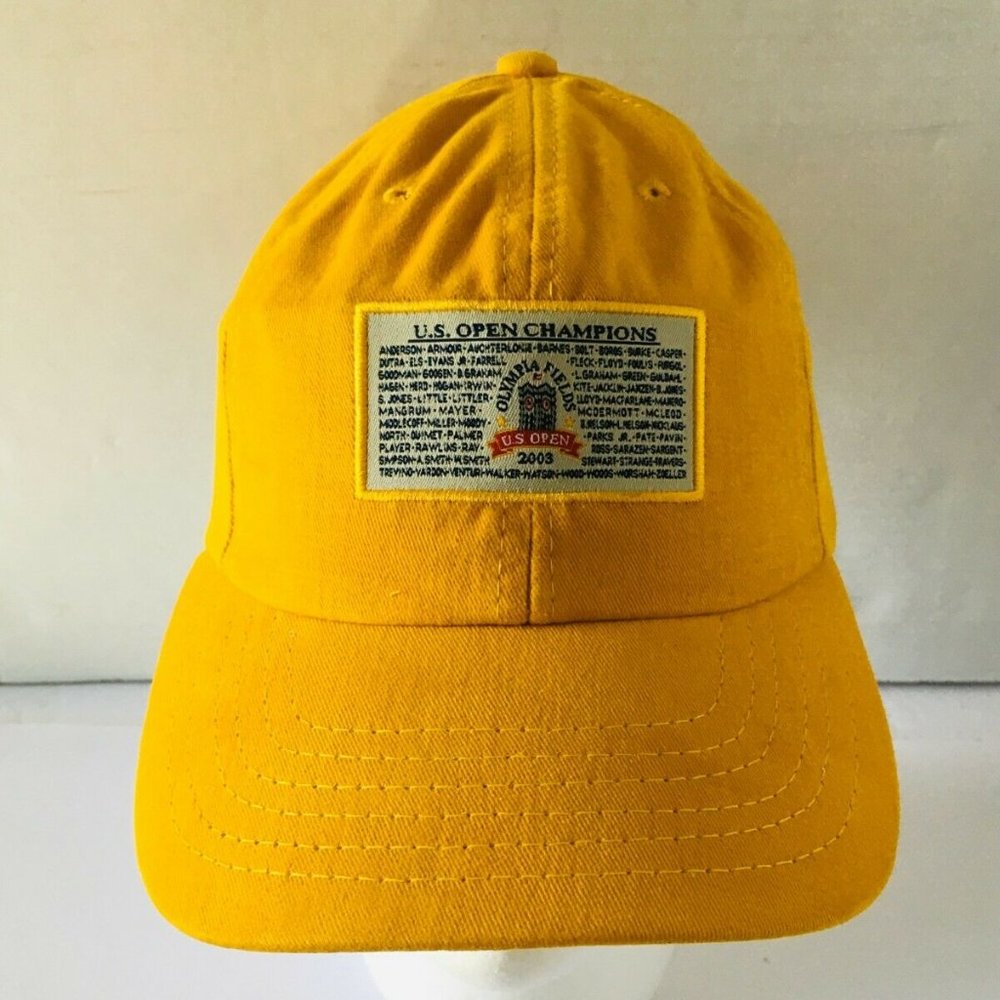 US Open 2003 Champions Embroidered Patch Hat